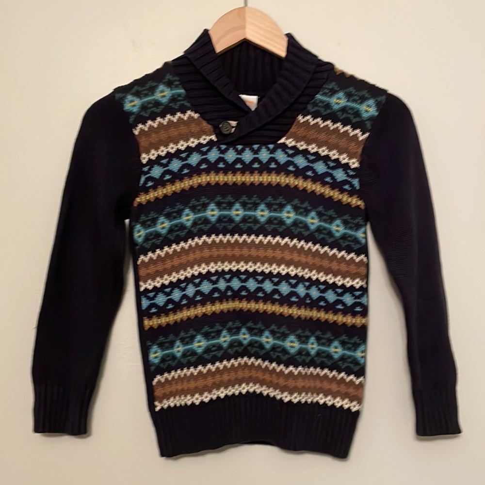 Gymboree Boy’s Blue Sweater Size 5 6
